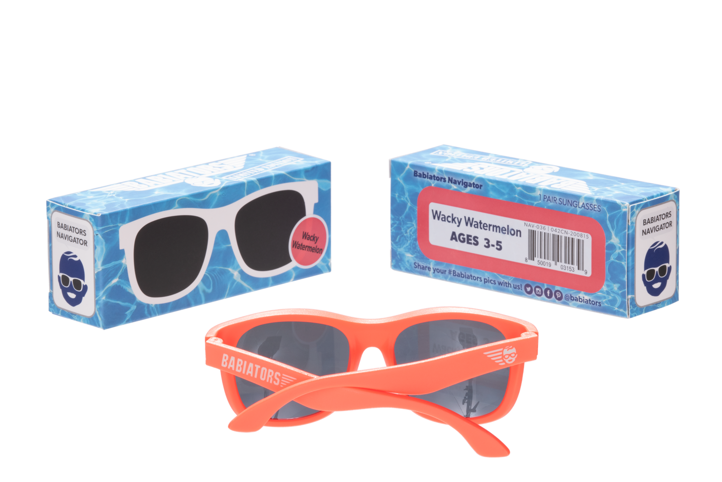 Original Navigator Non-Polarized Sunglasses | Wacky Watermelon