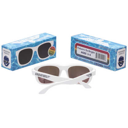 Ltd Solid Navigator Rainbow Lenses Sunglasses "Future's So Bright"